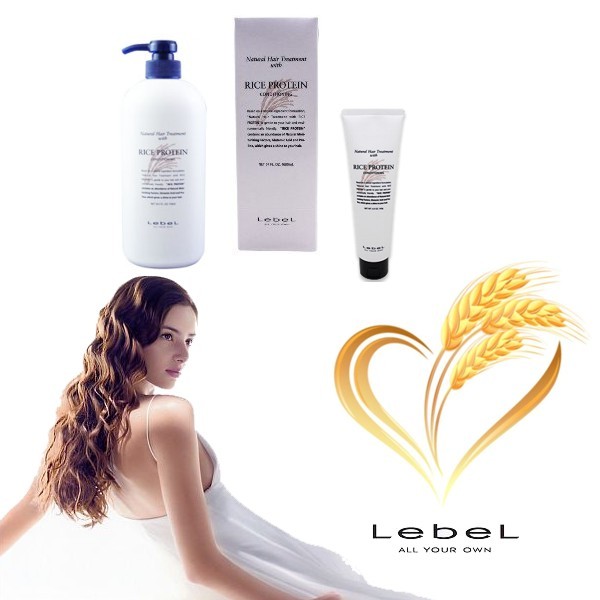 Máscara Todo Tipo de Cabelo Lebel Rice Protein 720 ml.