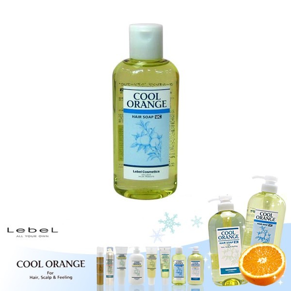 Lebel Shampoo Anti-Caspa Cool Orange 200 ml.