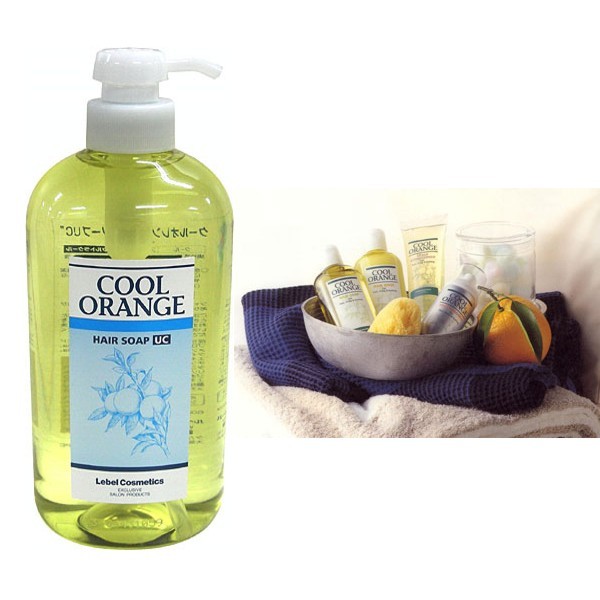 Lebel Shampoo Anti-Caspa Cool Orange Lebel 600 ml.