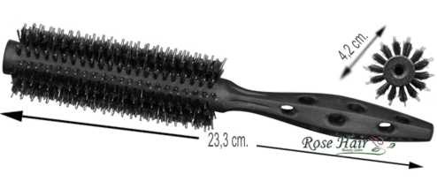 Escova de Cerdas Naturais Black Carbon Tiger YS-490