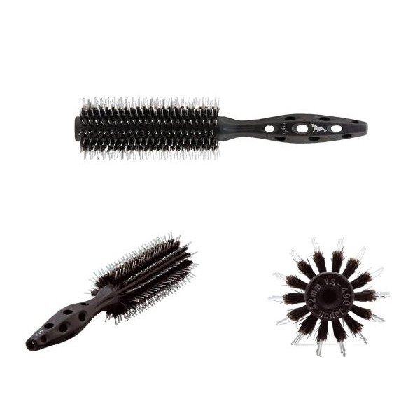 Escova de Cerdas Naturais Black Carbon Tiger YS-490