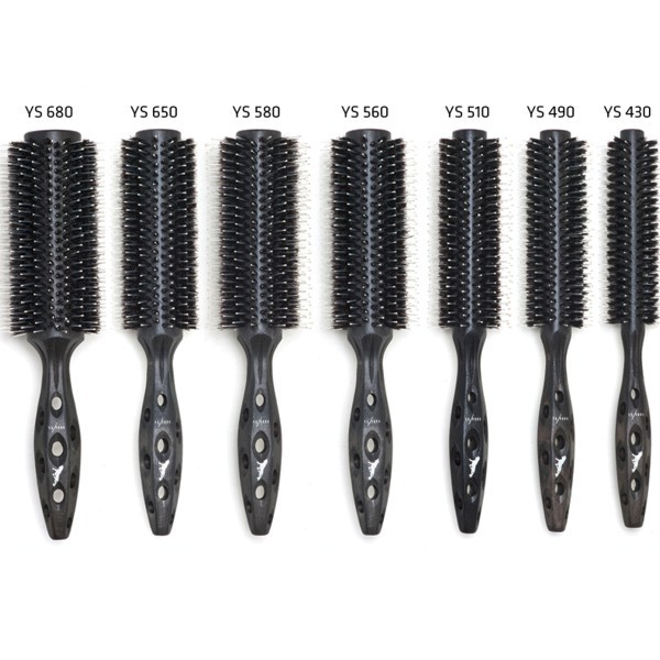 Escova de Cerdas Naturais Black Carbon Tiger YS-490