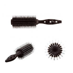 Escova de Cerdas Naturais Black Carbon Tiger YS-580