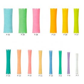 Bigudinhos Bobs Kit Série "F" New Ever 140 pçs.