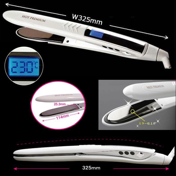 Prancha Chapinha 230ºC Titanium Hot Premium PBHP-500