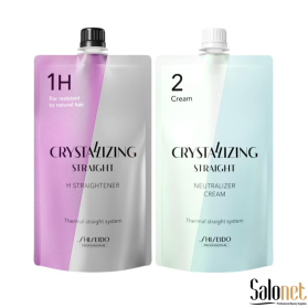 Shiseido Crystallizing Creme Alisante Forte "H" Kit 2x400g.