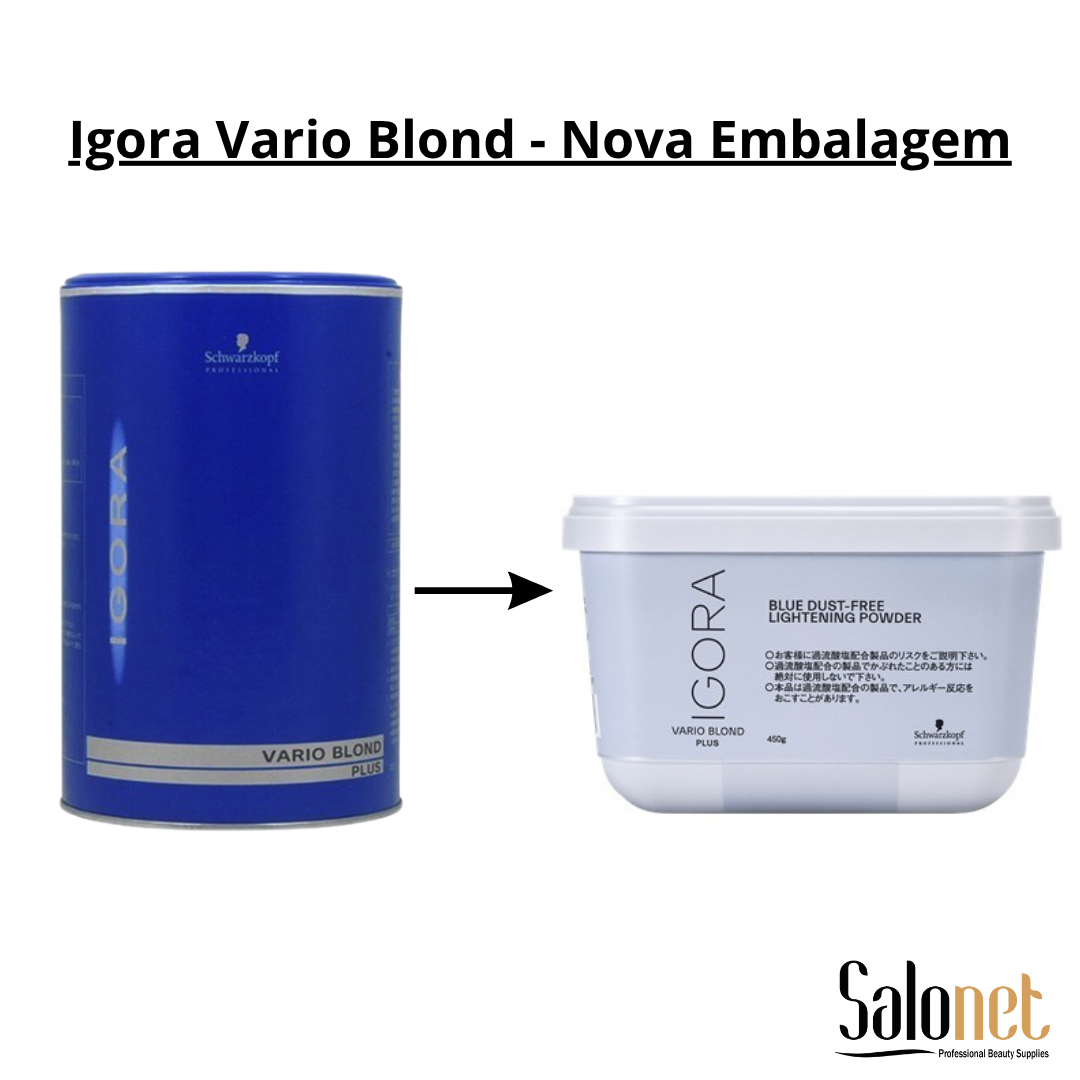 Igora Vario Plus Blond Pó Descolorante 450 g. (Nova embalagem) - Imagem 2