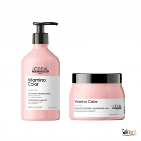 Vitamino Color L´Oreal Kit Shampoo 500ml+ Máscara 500g