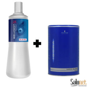 Kit Welloxon Água Ox. 30Vol + Igora 450g