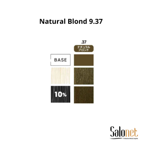 Alluria Fashion Gray Tinta Permanente 90g. - 9.37 NATURAL BLOND – Loiro Natural Blond