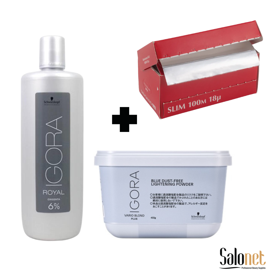 Kit Promocional Igora + Papel Alumínio Savonys