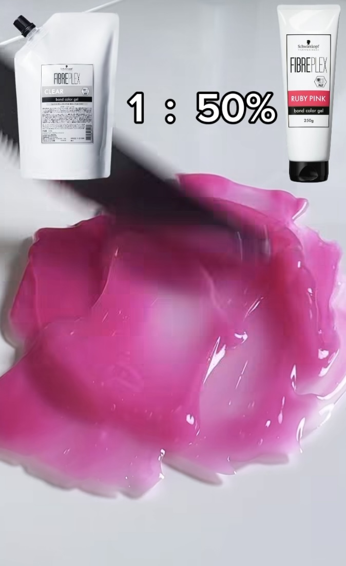 Fibreplex Bond Color Gel - Clear 500g - Imagem 3
