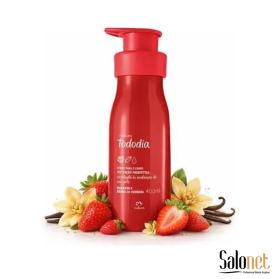 CREME DESODORANTE CORPORAL NATURA TODODIA-MORANGO E BAUNILHA DOURADA