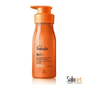CREME DESODORANTE CORPORAL NATURA TODODIA- MANGA ROSA E ÁGUA DE COCO