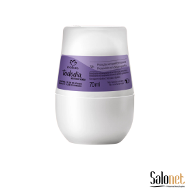 DESODORANTE ANTITRANSPIRANTE ROLL-ON AMORA E FLOR DE PÊSSEGO