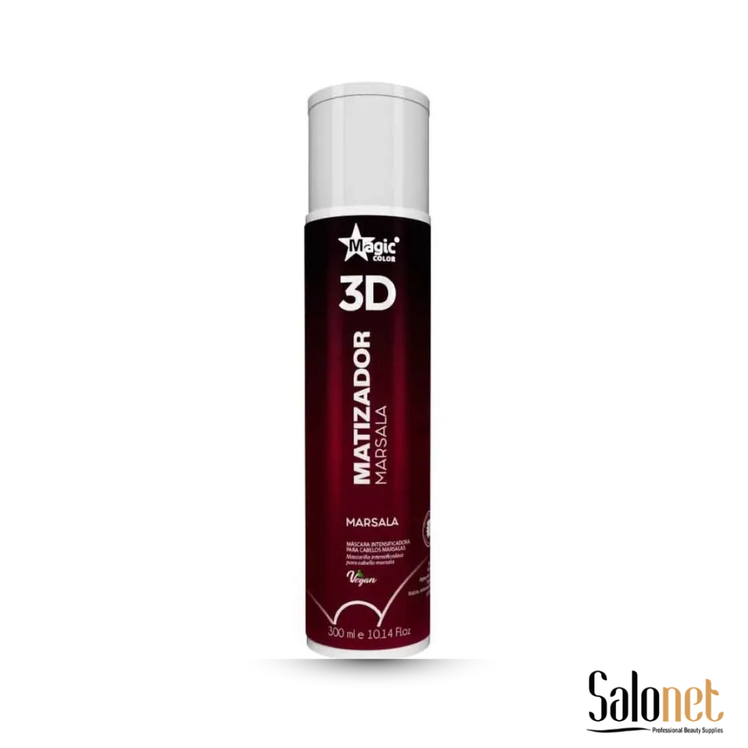MATIZADOR 3D MARSALA EFEITO MARSALA 300ML - MAGIC COLOR