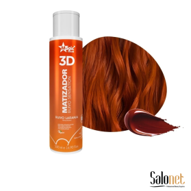 Matizador 3D Ruivo Sensation - Efeito Ruivo Intenso - 500ml