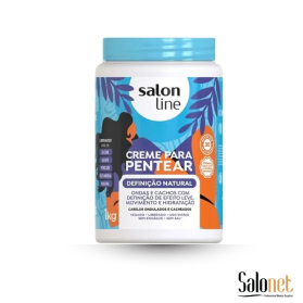 Creme Para Pentear Definição Natural 1kg - SALON LINE