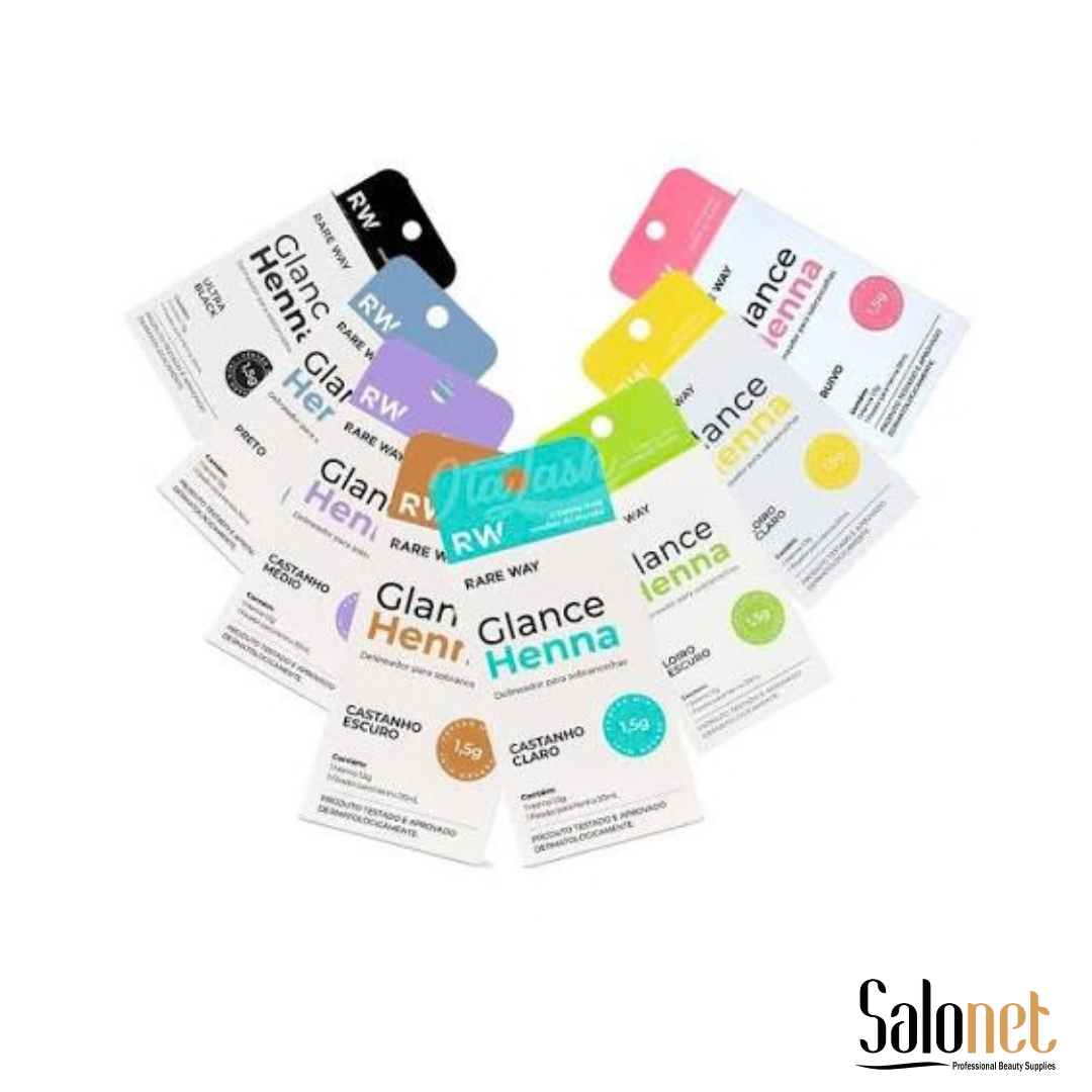 Henna para Sobrancelhas Glance Mini 1,5g - Rare Way