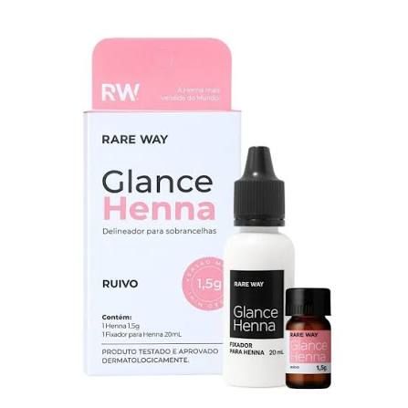 Henna para Sobrancelhas Glance Mini 1,5g - Rare Way - Imagem 4